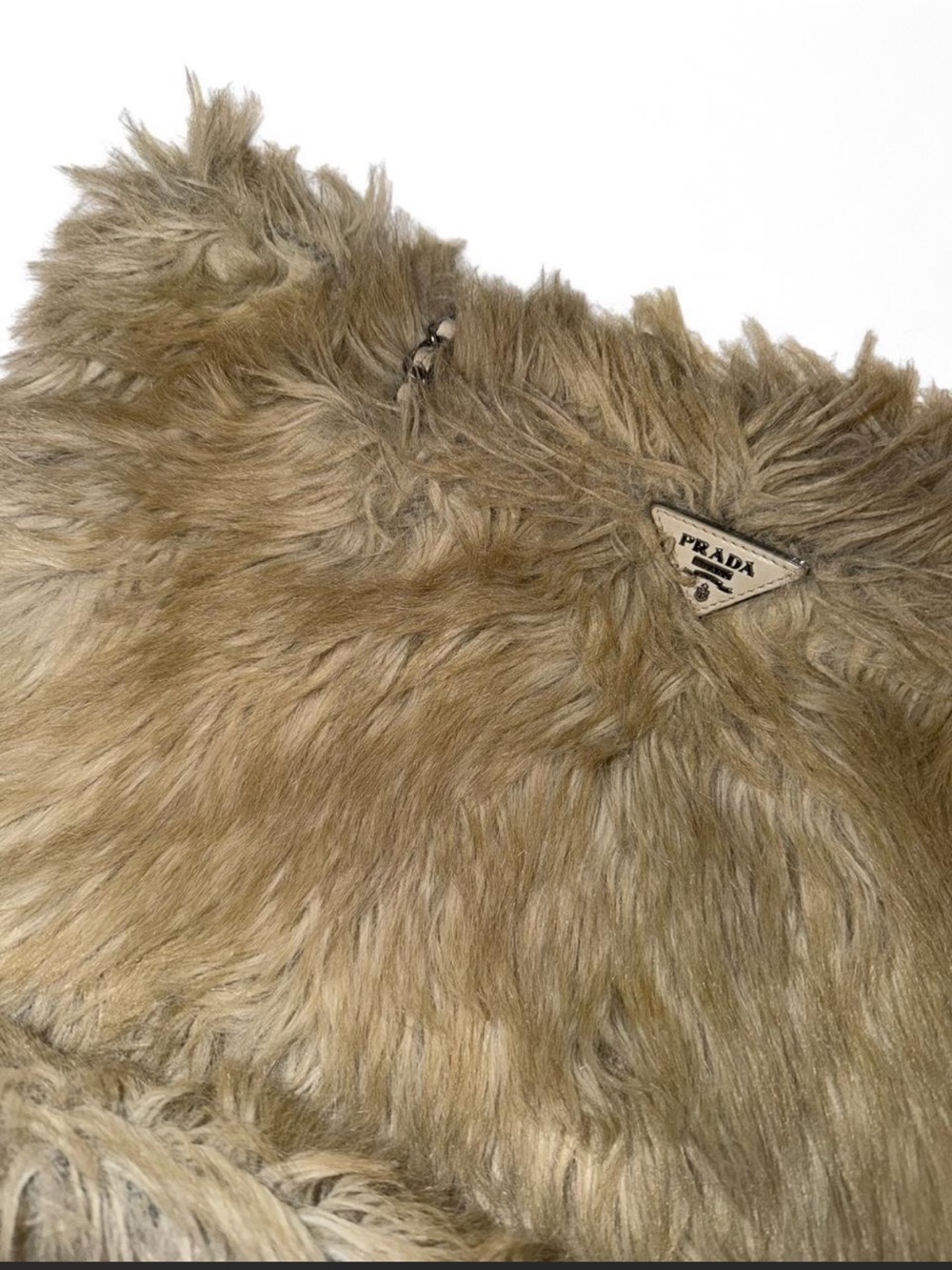 Prada Faux Fur Eco Pelliccia